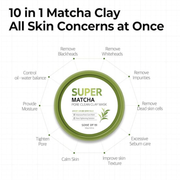 Super Matcha Pore Clean Clay Mask-ELIADIVA-JORDAN