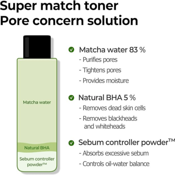 Super Matcha Pore Tightening Toner -ELIADIVA-JORDAN