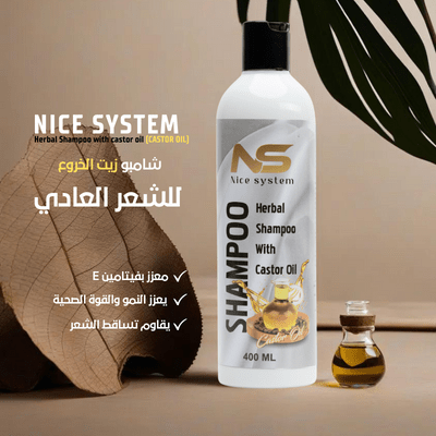 Nice system SHAMPOO Herbal Shampoo with castor oil eliadivajordan