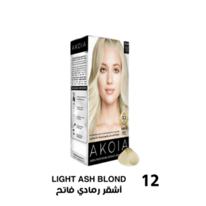 Akoia Hair Coloring -12 LIGHT ASH BLOND-eliadiva jordan