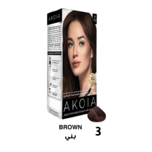 Akoia Hair Coloring -3 BROWN-eliadiva jordan