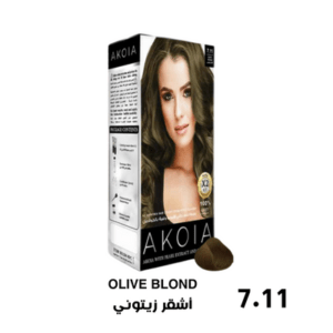 Akoia Hair Coloring -7.11 OLIVE BLOND-eliadiva jordan