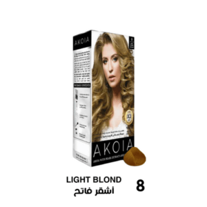 Akoia Hair Coloring -8 LIGHT BLOND-eliadiva jordan