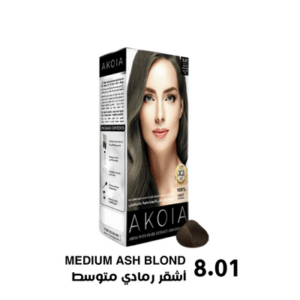 Akoia Hair Coloring -8.01 MEDIUM ASH BLOND-eliadiva jordan