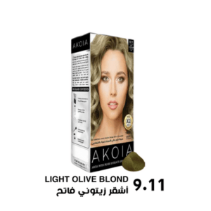 Akoia Hair Coloring -9.11 LIGHT OLIVE BLOND-eliadiva jordan