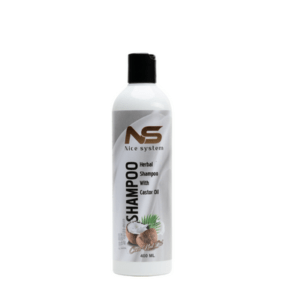 Nice system Herbal Shampoo with castor oil (COCONUT OIL). eliadivajordan